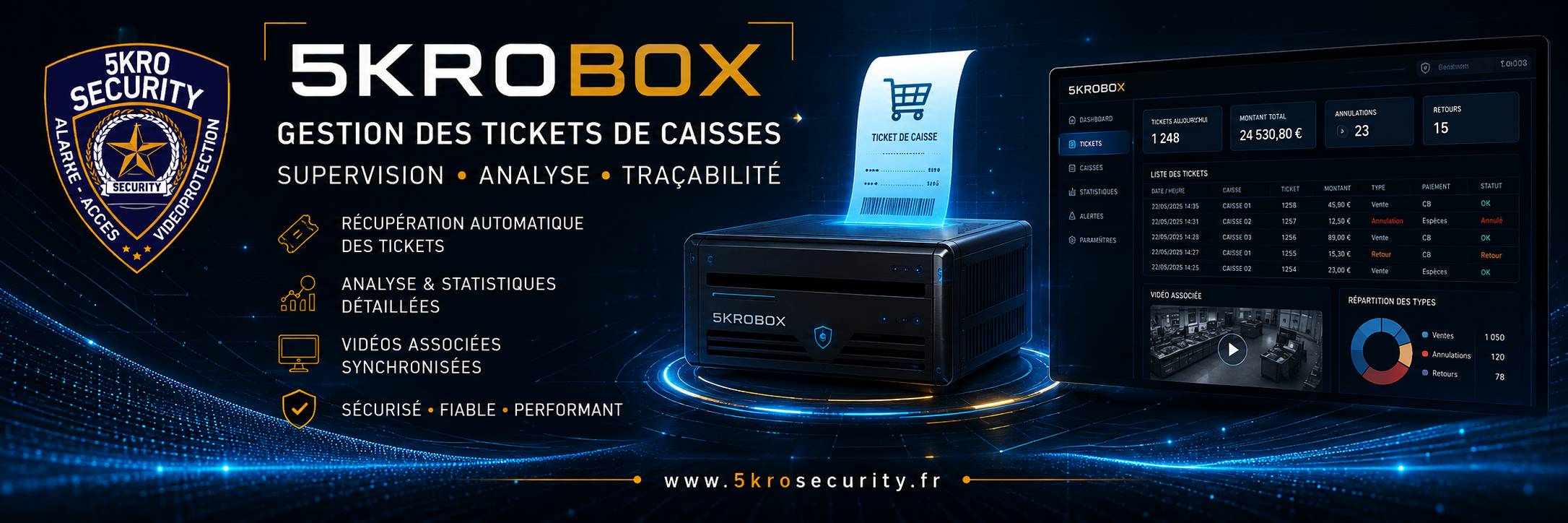 5KROBOX tickets de caisse