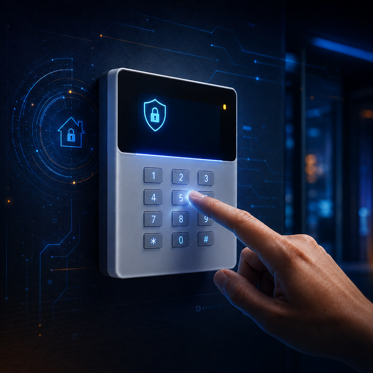 Clavier d'alarme intrusion 5kro Security